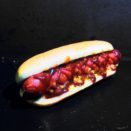 Хот-дог с сосиской говяжьей