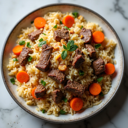 Плов по-казахски