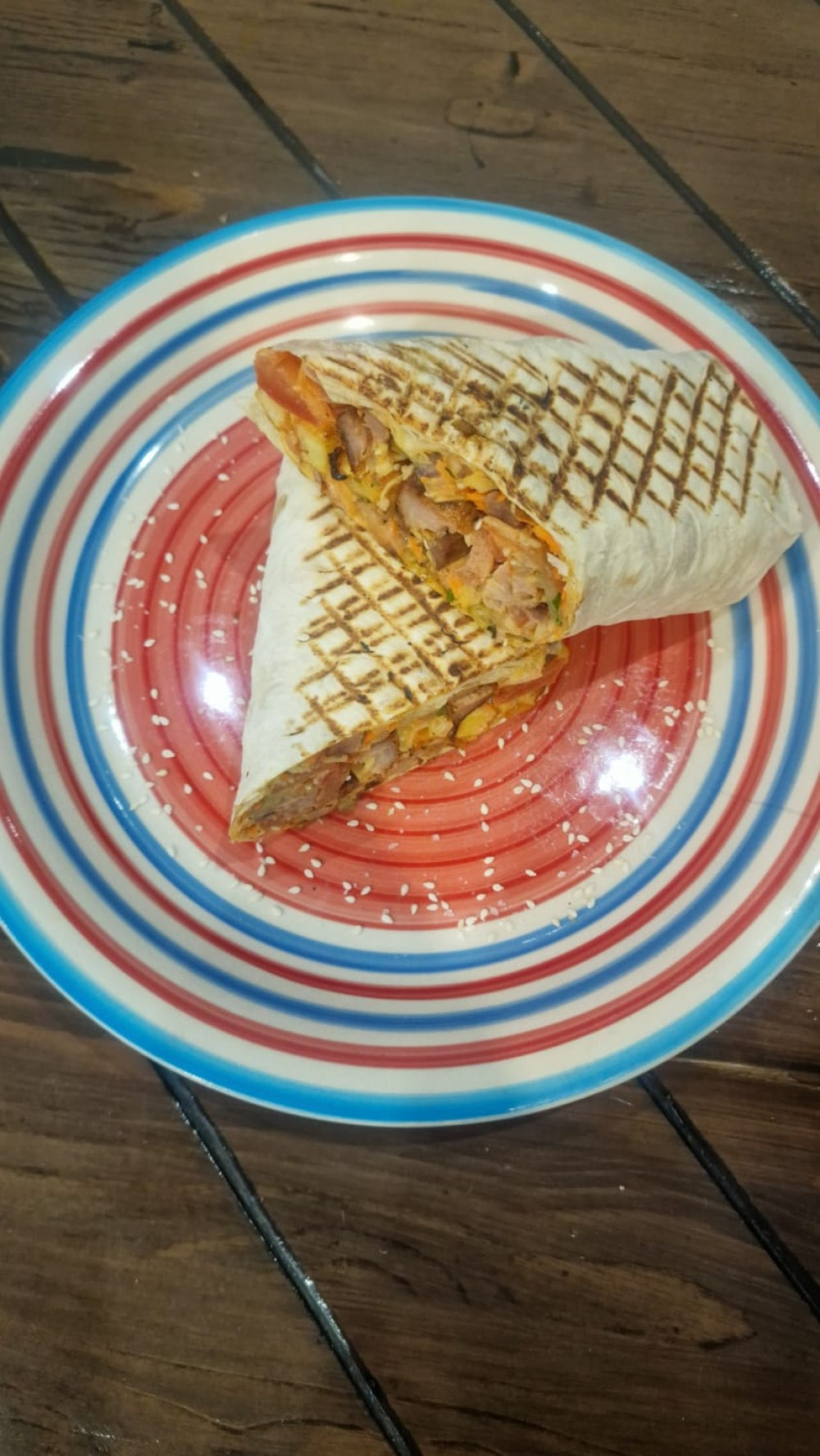 Шаурма со свининой на мангале