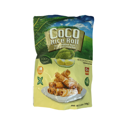 Кокосовые роллы "COCO RICE" со вкусом дуриана