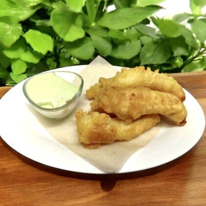 Хрустящие креветки «Васаби»