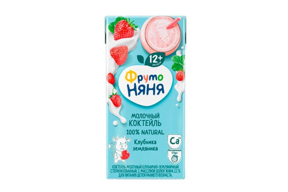 Молочный коктейль «Клубника/земляника»