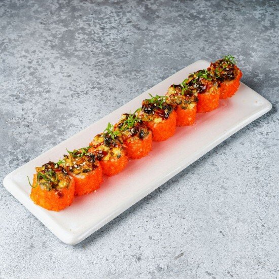 Запечённый ролл с угрём