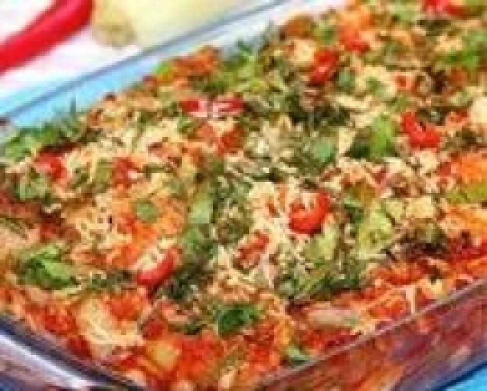 Курица с овощами