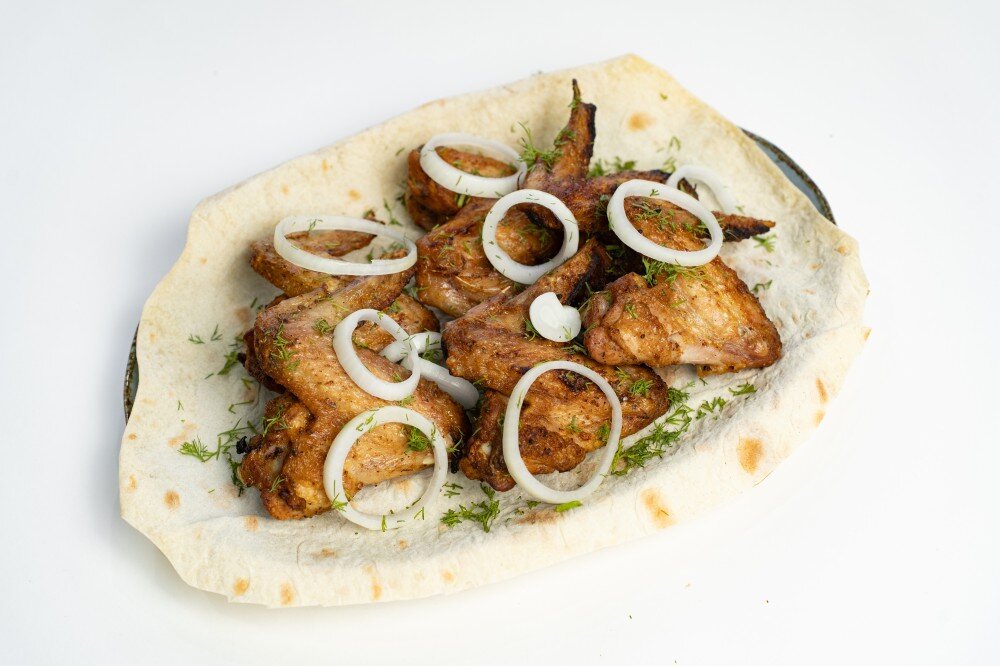 Крылья куриные на мангале