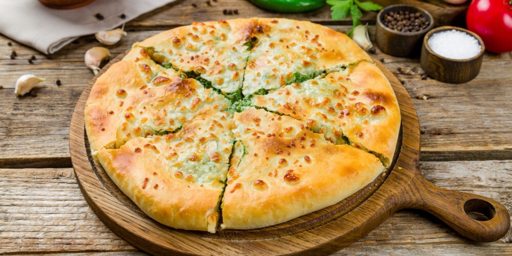 Хачапури со шпинатом