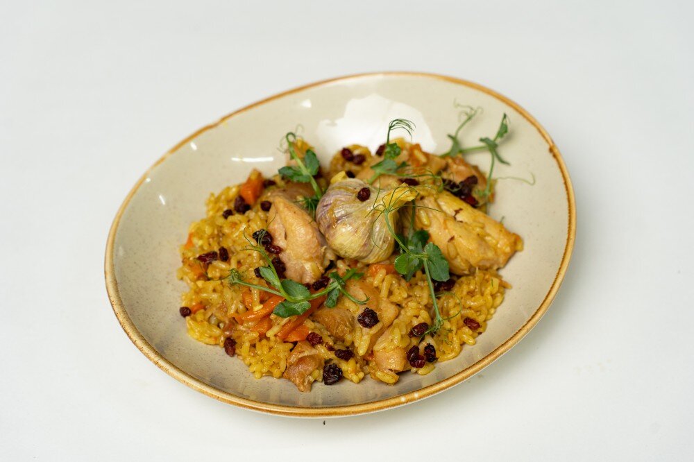 Плов с курицей