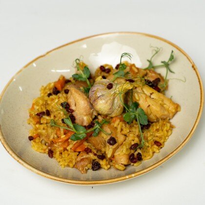 Плов с курицей