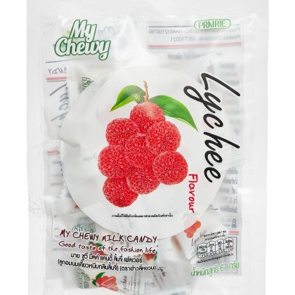 Молочные ириски с желейной начинкой "Личи" My Chewy