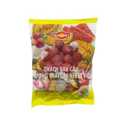 Вьетнамское желе ассорти тропических фруктов «New Choice»