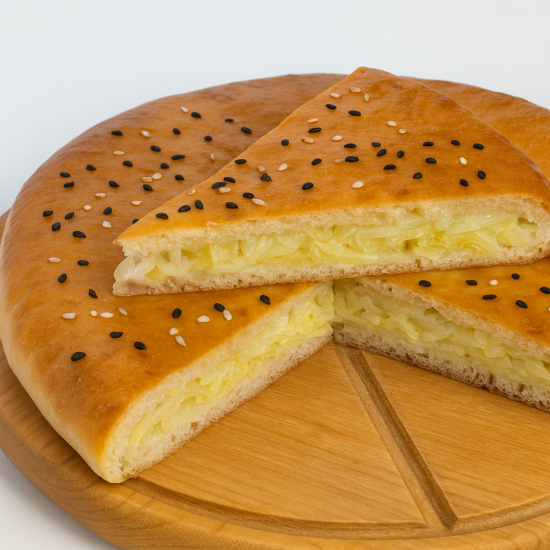 Пирог с капустой слоеный