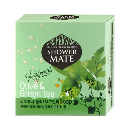 Мыло для лица и тела ОЛИВКИ И ЗЕЛЕНЫЙ ЧАЙ Olive&Green Tea