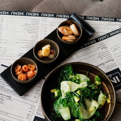 Зеленый салат