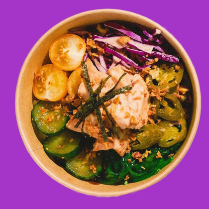 Поке с курицей