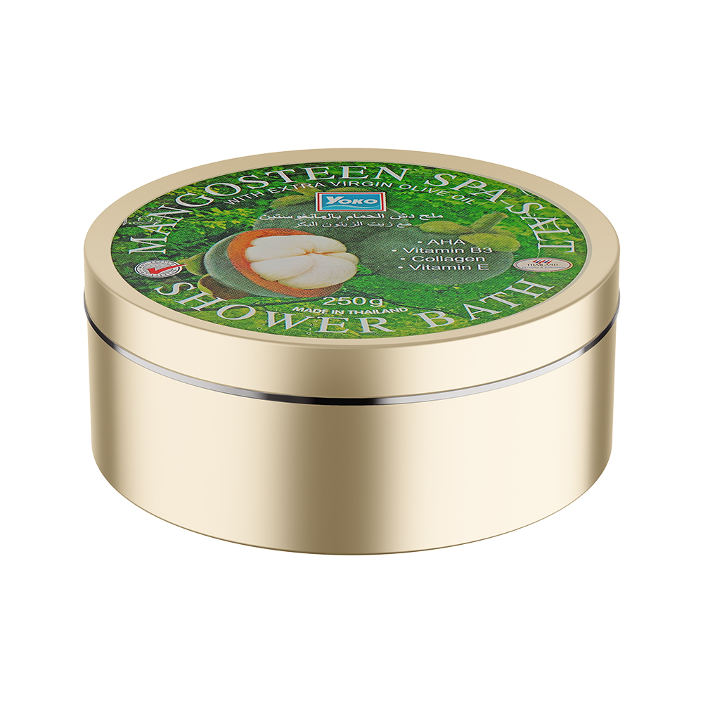 Солевой скраб для тела с экстрактом мангостина