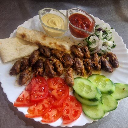 Куриные сердечки