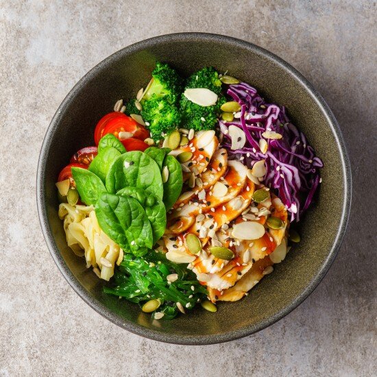 Поке с цыплёнком L