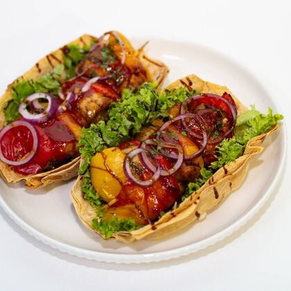 Куриный шашлык в лаваше