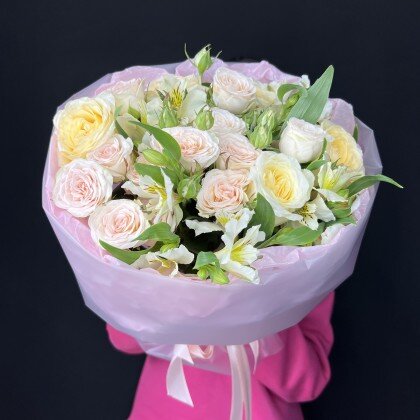 Букет нежной девочке