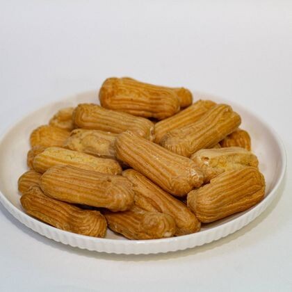 Выпечка"Пальчики со сгущённым молоком"