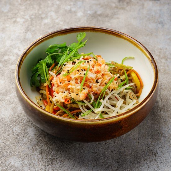 Вок соба с крабом