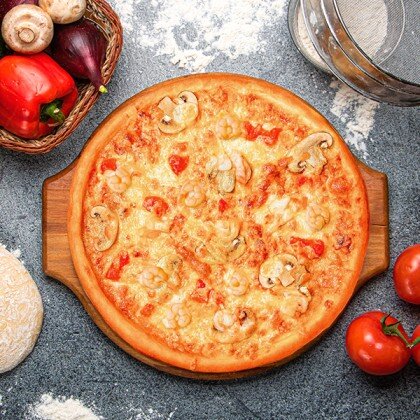 Пицца Том Ям с курицей