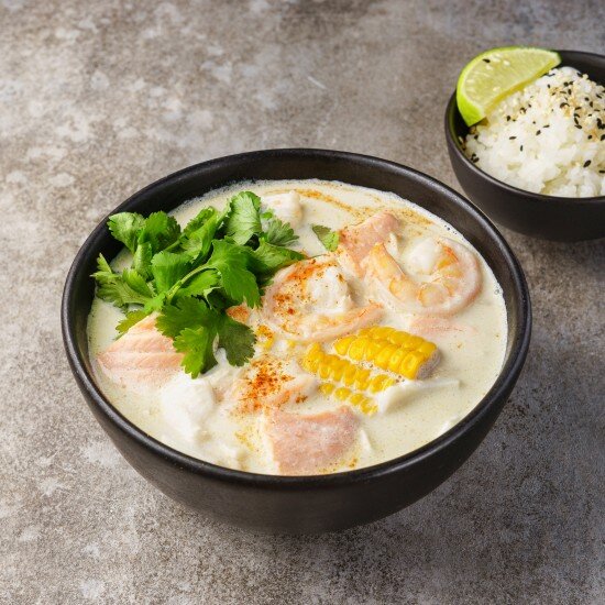 Том Кха с морепродуктами