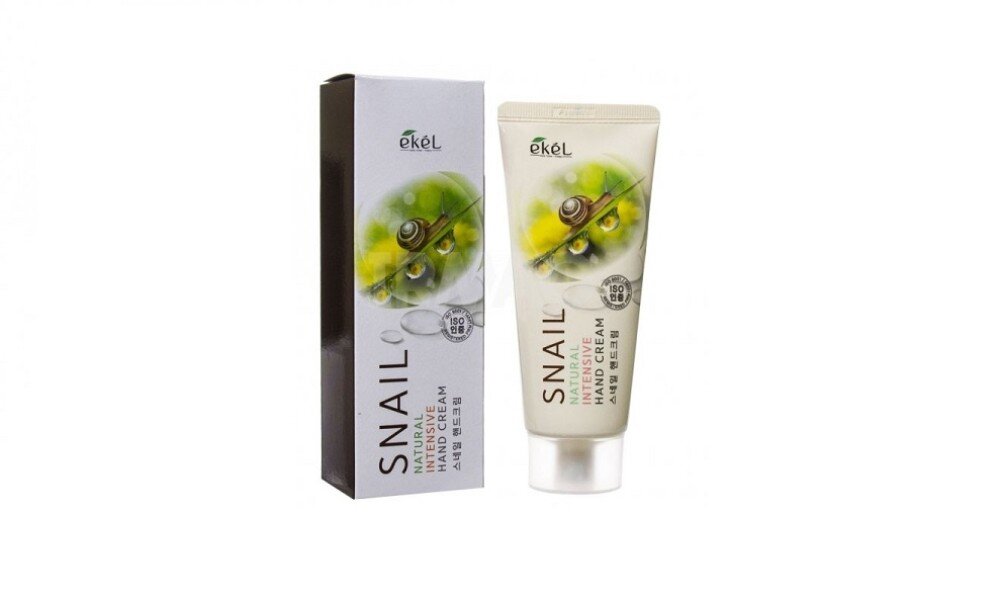 Крем для рук с муцином улитки Natural Intensive Hand Cream Snail