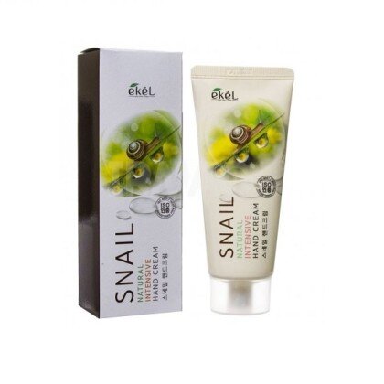 Крем для рук с муцином улитки Natural Intensive Hand Cream Snail
