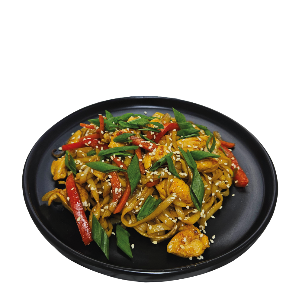 Wok с курицей