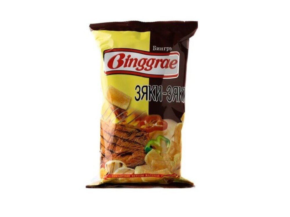 Корейские чипсы Зяки Зяки со вкусом пулькоги Binggrae