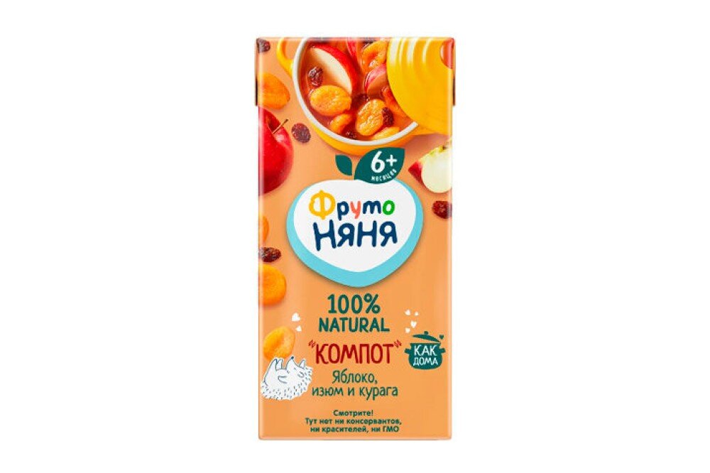 Компот «Яблоко, изюм и курага»