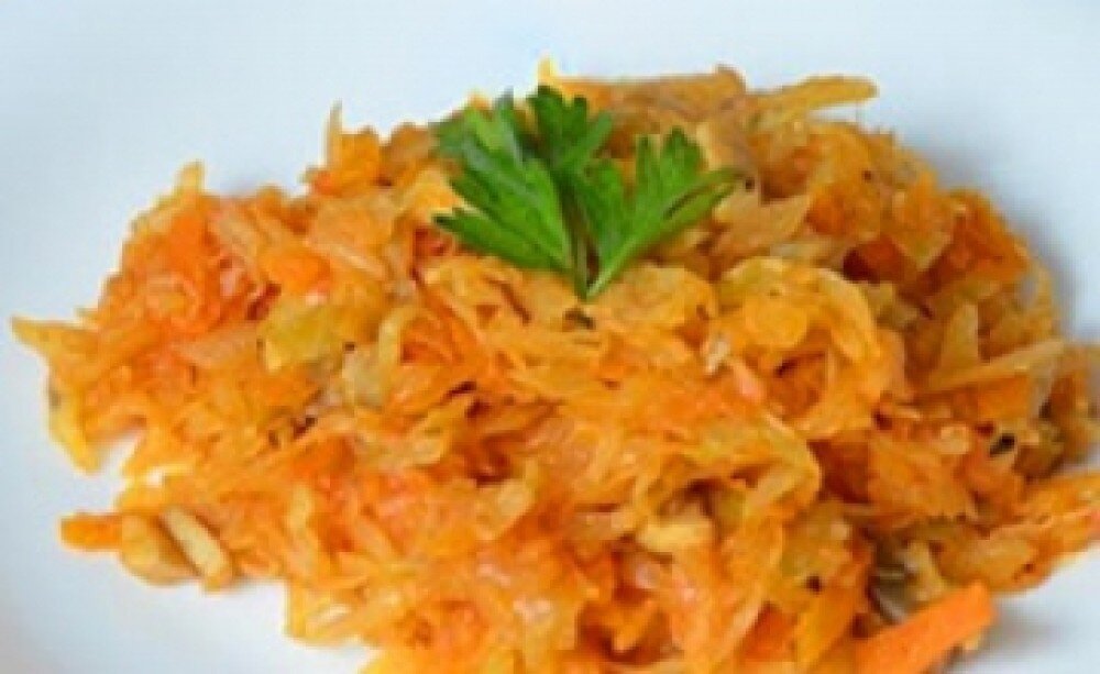 Капуста тушеная