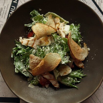 Цезарь с курицей