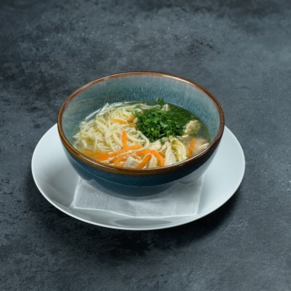 Домашняя лапша с курицей