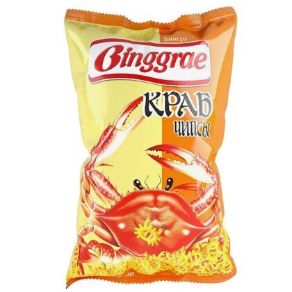 Чипсы Binggrae  Краб