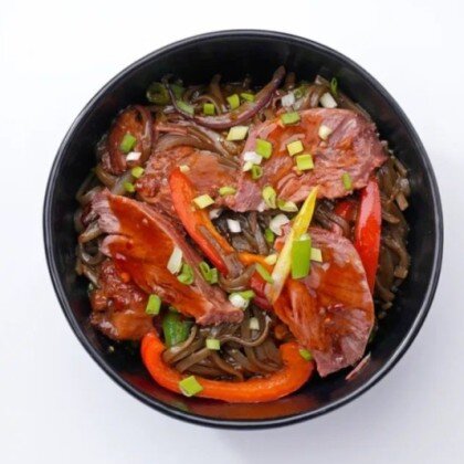 Соба с говядиной