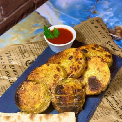 Картофель на мангале