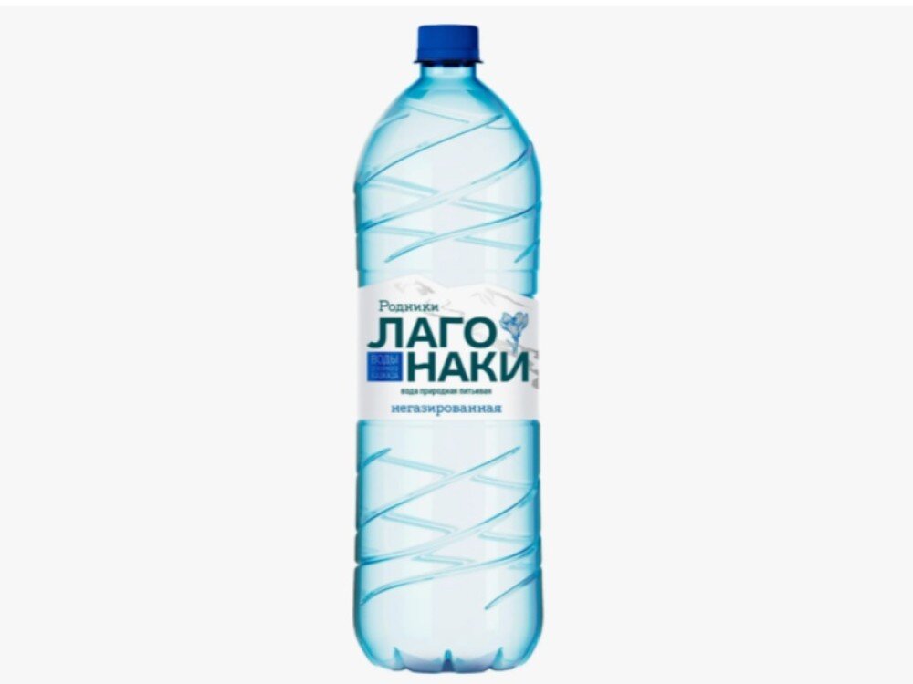 Вода негазированная Лаго-Наки 0,5л
