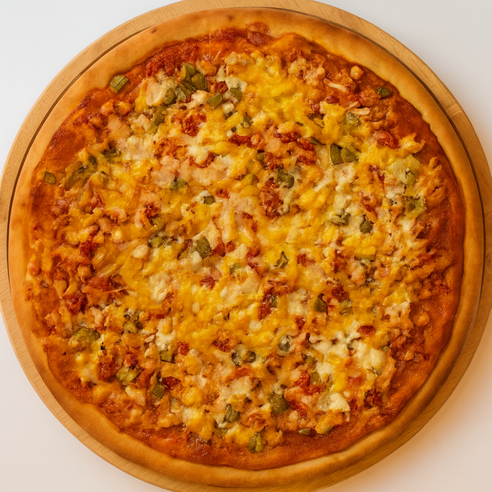 Пицца с курицей