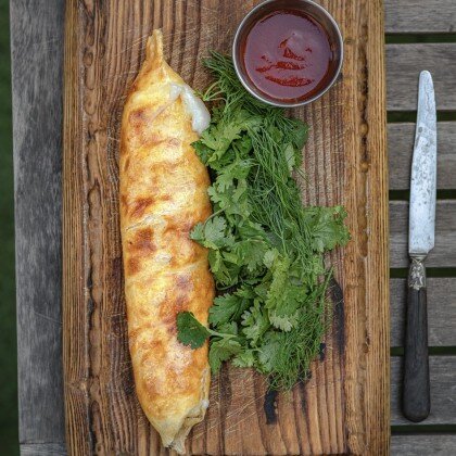 Хачапури на шампуре