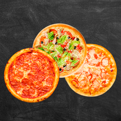 Комбо из 3-х пицц 30 см