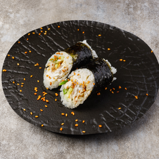 Хэнд-ролл с крабом