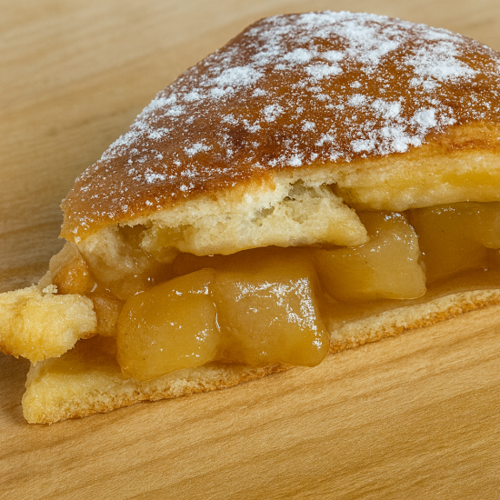 Пирог с яблочным повидлом