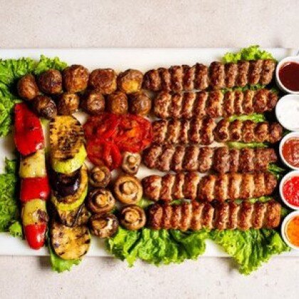 № 45  Шашлычный сет люля-кебабов