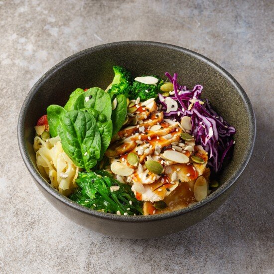 Поке с цыплёнком XL