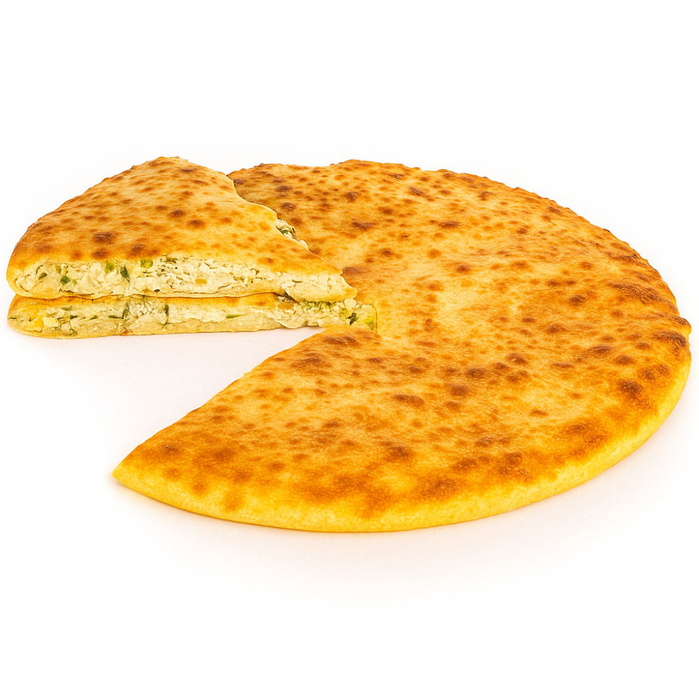 С сыром и зелёнью