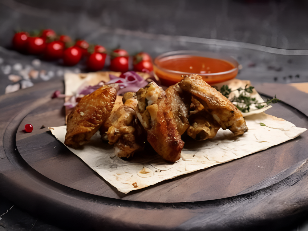 Шашлык из куриных крылышек